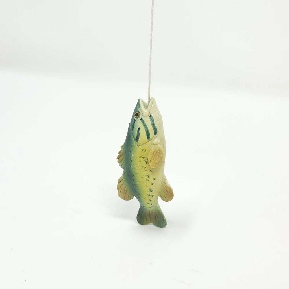 Possible‎ Dreams Clothtique Fishing Santa With Baited Breath Figurine 2003 Boat
